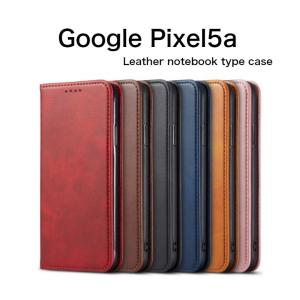 Google Pixel5a ケース 手帳型 ベルトなし 手帳ケース