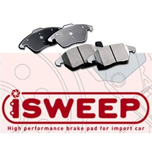 iSWEEPブレーキパッド IS1500 フロント用 for AUDI A4(B8)｜fob-schrank