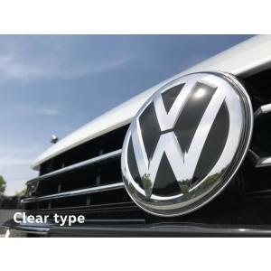 core OBJ Front Emblem Protector for Volkswagen　クリア｜fob-schrank