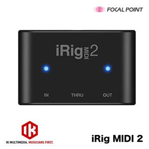 インターフェース IK Multimedia iRig MIDI 2 Lightning/USB対応 MIDIインターフェイス その他デジタル楽器｜focalpoint