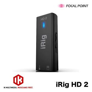 インターフェース IK Multimedia iRig HD 2 ギター ベース用モバイルデジタルオーディオインターフェース その他デジタル楽器