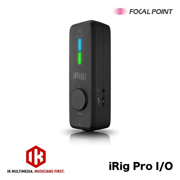 インターフェース IK Multimedia iRig Pro I/O モバイル・オーディオ/MID...