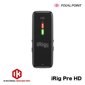 IK Multimedia iRig Pre HD オーディオインターフェース