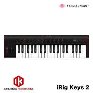 MIDIキーボード IK Multimedia iRig Keys 2 37鍵 ミニサイズ MIDI USB パッドの商品画像