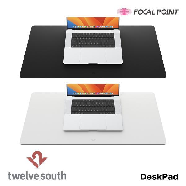 Twelve South DeskPad マウスパッド 大型 サステナブルレザー製 耐水性加工 耐熱...