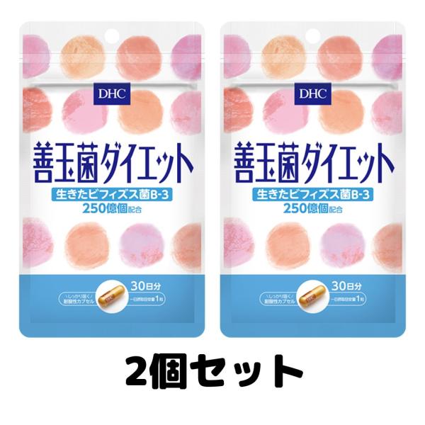 DHC 善玉菌ダイエット 30日分 30粒 サプリメント 2個