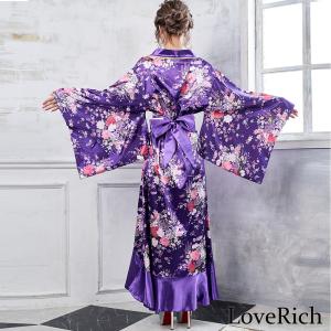 花魁 着物ドレス キャバドレス コスチューム ...の詳細画像2