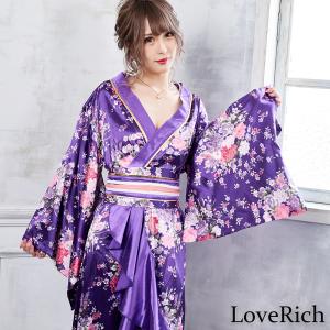 花魁 着物ドレス キャバドレス コスチューム ...の詳細画像3