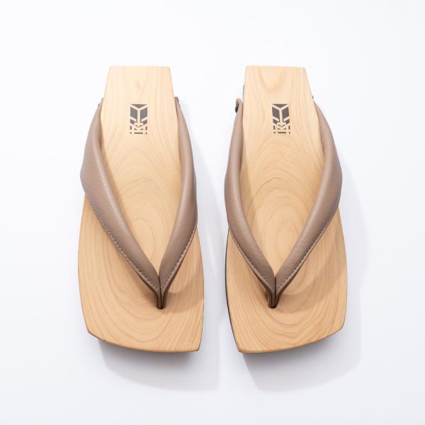 mizutori 茶人 SA-04　スムース革／ココア Lサイズ　26.0cm〜26.5cm