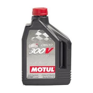 MOTUL（モチュール） 300V HIGH RPM 0W20 20L 100%化学合成オイル (正規品)｜foglio