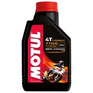 MOTUL（モチュール） 7100 4T 10W60 1L バイク用100%化学合成オイル (正規品)