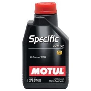 MOTUL（モチュール） Specific 229.52 5W30 1L 100%化学合成オイル (正規品)｜foglio