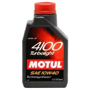 MOTUL（モチュール） 4100 Turbolight 10W40 4L 化学合成オイル (正規品)｜foglio