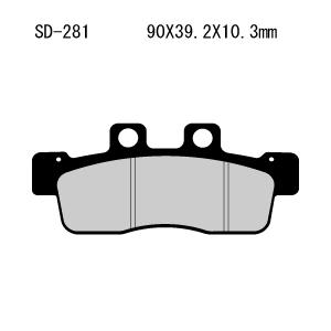 Vesrah（ベスラ） ブレーキパッド SD-281 オーガニック SDレジンパッド｜foglio