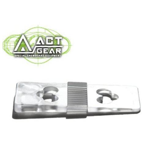 ACT GEAR アクトギア ビンディング 3度カントプレート ポリカ  PL-8 CLEAR AL...