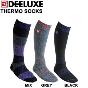 [現品限り特別価格] DEELUXE ディーラックス THERMO SOCKS サーモソックス ノーマル スノーボード ソックス 靴下