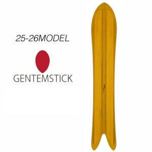 [早期予約] 24-25 ゲンテンスティック GENTEMSTICK SPEED MASTER 172cm スピードマスター スノーボード パウダーボード アクセルキャンバー 板 2024 2025｜follows