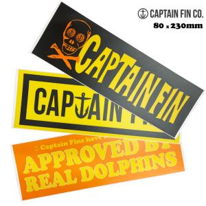 CAPTAIN FIN  キャプテンフィン サーフステッカー シールタイプ 8x23cm｜follows