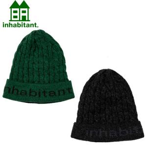 inhabitant ウェア インハビタント インハビ ニット帽 ニットキャップ ECO TW Yarm Knit Cap ISM23HW11 スノーボード スケボー 日本正規品｜follows