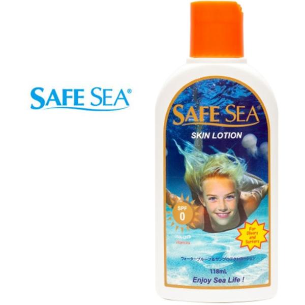 クラゲよけ スキン ローション SAFE SEA セーフシー SPF0 ウォータープルーフ ボトルタ...