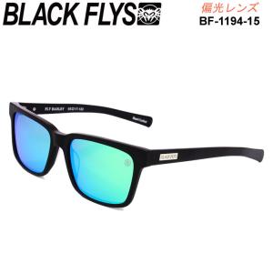 BLACK FLYS◇サングラス/ウェリントン/プラスチック/BLK/BLK/メンズ