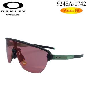 OAKLEY サングラス オークリー サングラス 9248A-0742 CORRIDOR コリドー Asia Fit アジアンフィット ジャパンフィット PRIZM プリズムレンズ 日本正規品｜follows