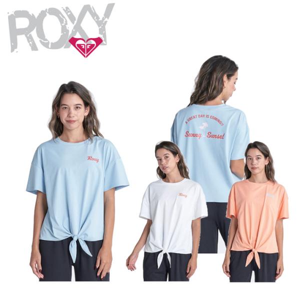 在庫限り 2023 ROXY ロキシー RLY232012 SUNNY SUNSET ROXY トッ...
