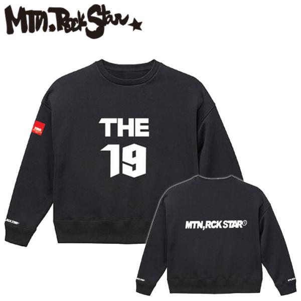 2022 Mtn. Rock Star マウンテンロックスター THE 19 CREW NECK 長...