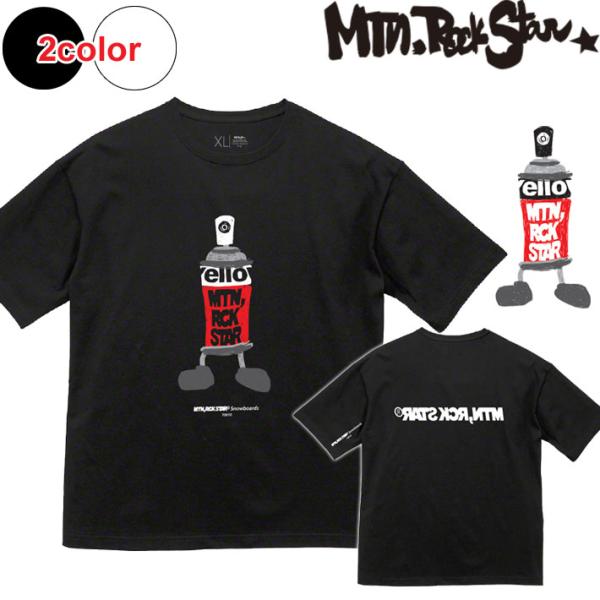 2023 マウンテンロックスター 半袖 Tシャツ SPRAY BIG T Mtn. Rock Sta...