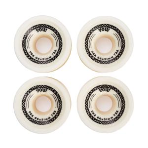 YOW SURFSKATE ウィール URA WHEEL BONE 78A ヤウ サーフスケート 66mmｘ51mm ロングスケートボード スケート パーツ サーフィン スケボー｜follows