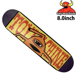 スケボーデッキ　TOY MACHINE　8.0インチ　スケートボードデッキ TOY MACHINE トイマシーン スケートボード デッキ スケボー 8.0インチ