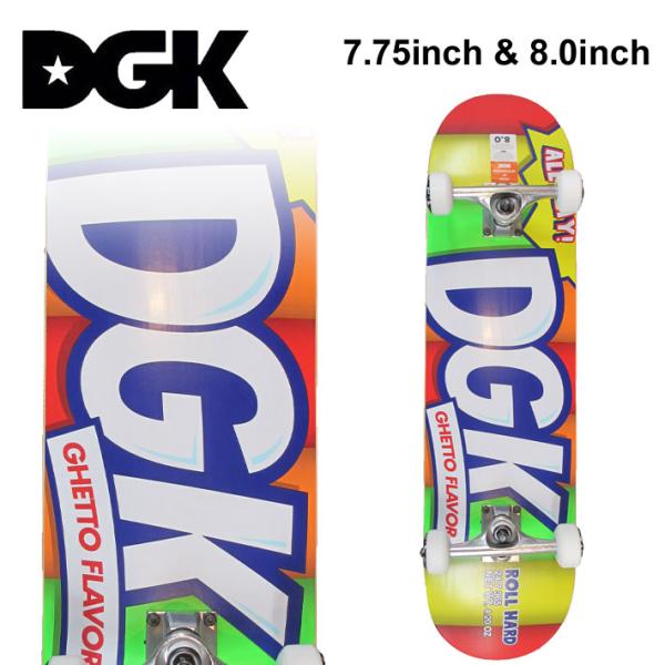 在庫限り DGK ディージーケー スケートボード コンプリート SUGAR RUSH D-131 D...