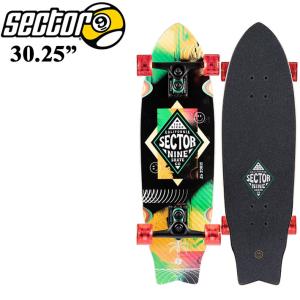 SECTOR9 セクターナイン WAVEPARK PARTY 30.25インチ SURF サーフスケート オフトレ 陸トレ スケートボード SK8