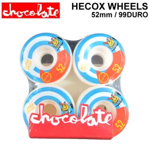 在庫限り CHOCOLATE WHEEL チョコレート ウィール HECOX WHEELS 52mm 99DURO(99A) C-2 スケートボード スケボー パーツ SK8 SKATE BOARD｜follows