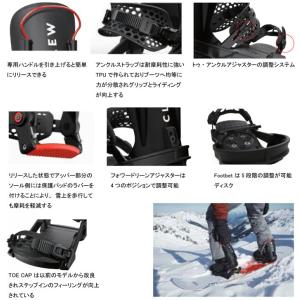 スノーボード CLEW BINDING クルー...の詳細画像2