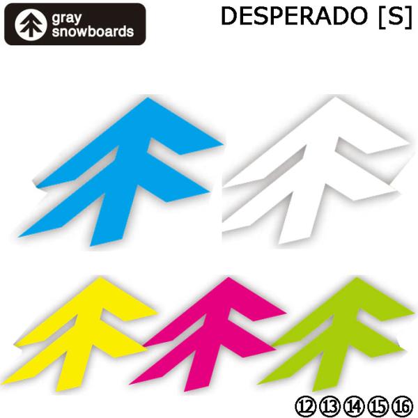 GRAY SNOWBOARD グレイ スノーボード カッティングステッカー DESPERADO Sサ...