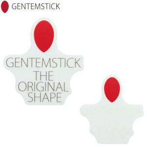 GENTEM STICK ゲンテンスティック RED BALL ORIGINAL SHAPE STICKER スノーボード ステッカー アクセサリー [26] [27]