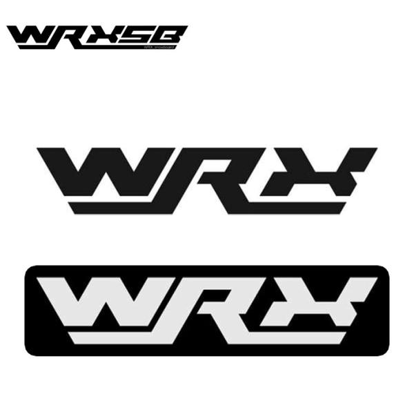 WRX カッティングステッカー B  BLK / WHT  シール デカール 転写 スノーボード ス...