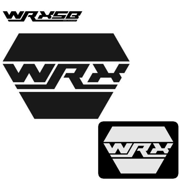 WRX カッティングステッカー E  BLK / WHT  シール デカール 転写 スノーボード ス...