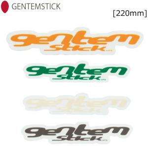 GENTEM STICK ゲンテンスティック CLASSIC LOGO STICKER 220mm スノーボード ステッカー アクセサリー 14 15 16 17