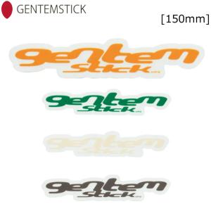 GENTEM STICK ゲンテンスティック CLASSIC LOGO STICKER 150mm スノーボード ステッカー アクセサリー [18] [19] [20] [21]