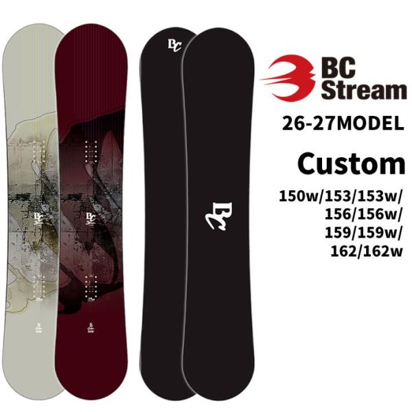 受注生産 26-27 ビーシーストリーム BC Stream SNOWBOARDS S CUSTOM...