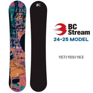 24-25 ビーシーストリーム BC Stream RIDER'S SPEC VL 157cm 159cm 163cm JOINT 青木玲 オールラウンド スノーボード スノボ 板 SNOW BOARDS 2024 2025｜follows