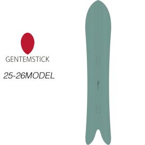 [早期予約] 24-25 ゲンテンスティック GENTEMSTICK MAGIC38 168cm マジック38 スノーボード パウダーボード アクセルキャンバー 板 2024 2025｜follows