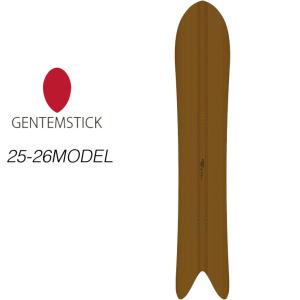 [早期予約] 24-25 ゲンテンスティック GENTEMSTICK ZEPHYR 160 160cm ゼファー スノーボード パウダーボード アクセルキャンバー 板 2024 2025｜follows