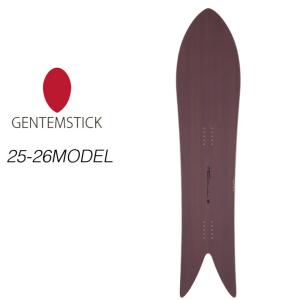 24-25 ゲンテンスティック GENTEMSTICK ROCKET FISH HIGH PERFORMANCE SOFT FLEX ロケットフィッシュ レディース スノーボード パウダーボード 2024 2025