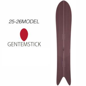 [早期予約] 24-25 ゲンテンスティック GENTEMSTICK MERMAID 151cm マーメイド レディース スノーボード パウダーボード アクセルキャンバー 板 2024 2025｜follows