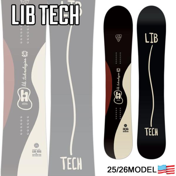 25-26 LIB TECH リブテック スノーボード LIB RIG リブ リグ 153cm 15...