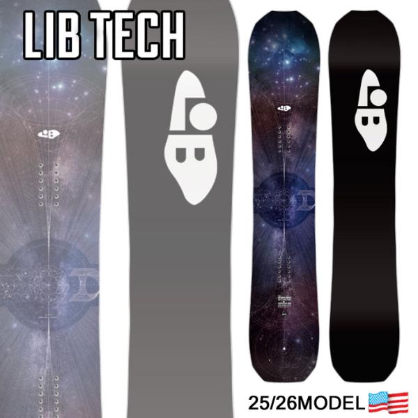 25-26 LIB TECH リブテック スノーボード T.RICE GOLDEN ORCA トラビ...