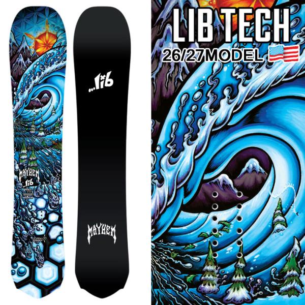 予約 26-27 LIB TECH リブテック スノーボード MAYHEM ROCKET メイヘム ...